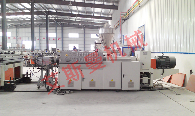 PVC Crust foamed board production line